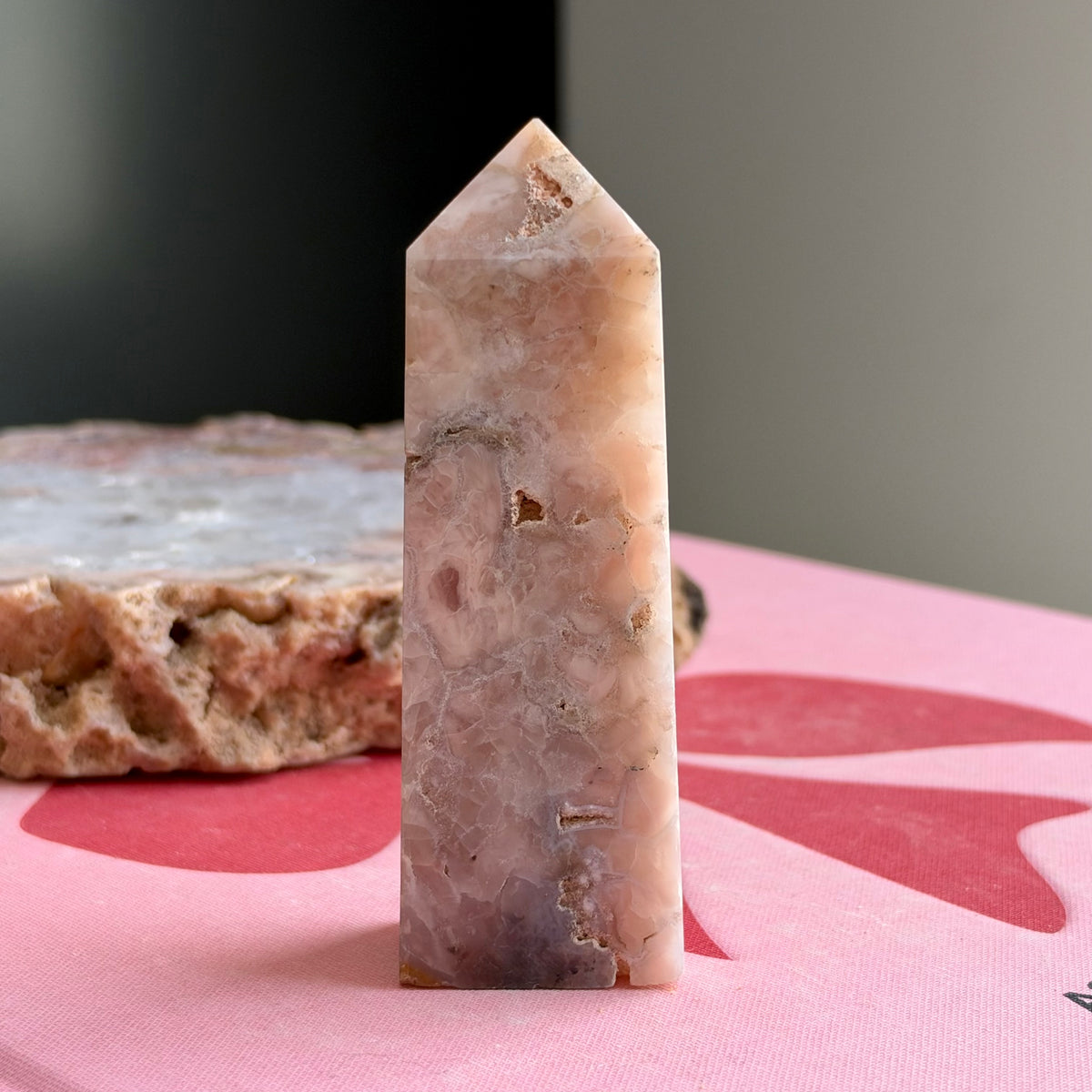 Pink Agate Tower No 103