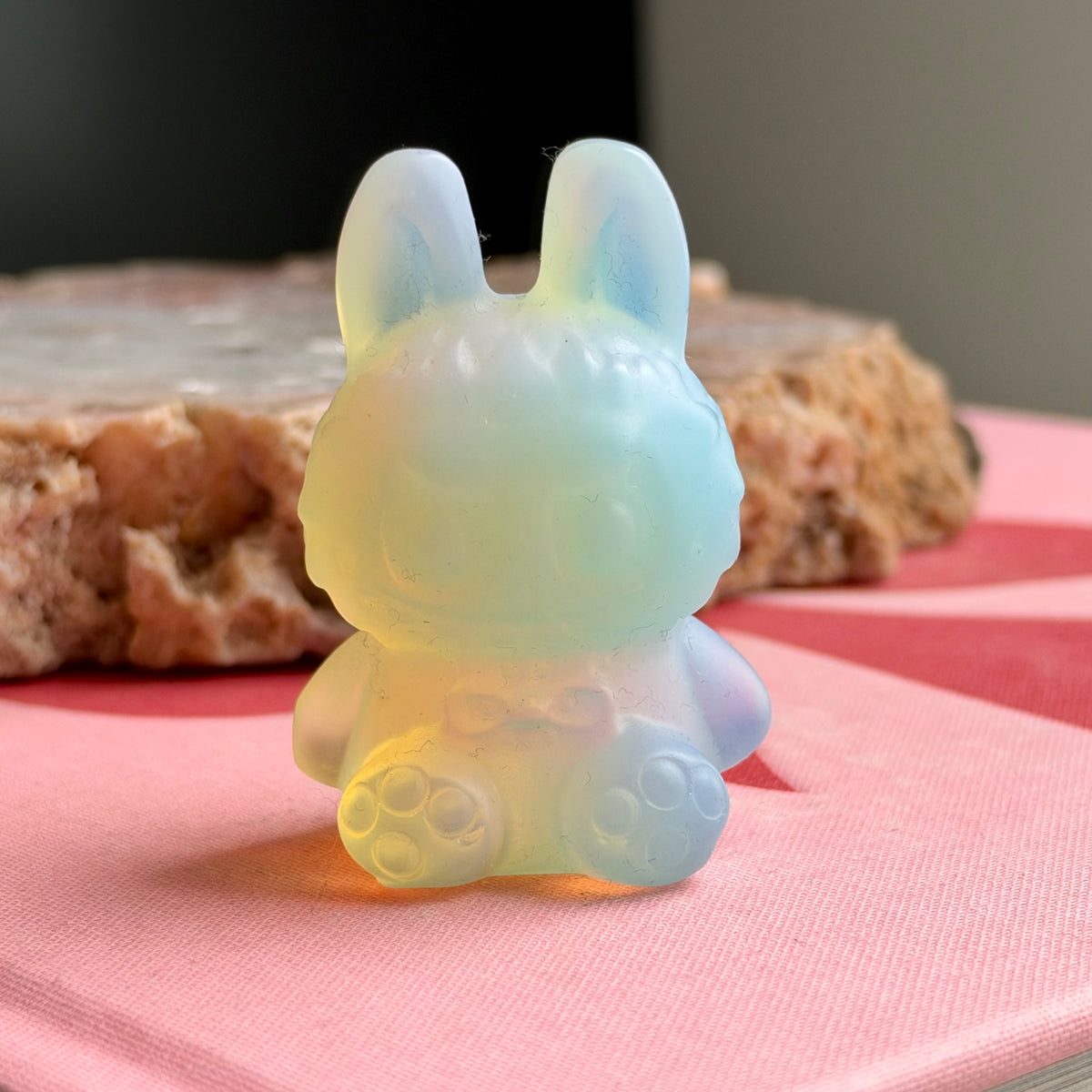 Opalite Sitting Labubu No3