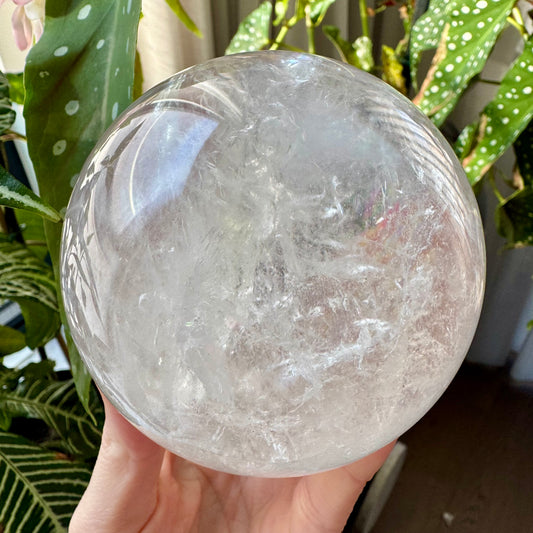 Clear Quartz Sphere No 21