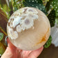 Flower Agate Sphere No 47