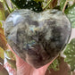 Labradorite Heart