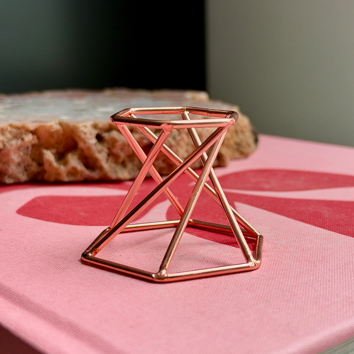 Rose Gold Sphere Stands