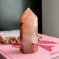 Carnelian Tower with Quartz No 106