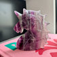Rainbow Fluorite Unicorn