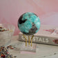 Amazonite, Lepidolite & Smokey Quartz Sphere No 207