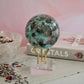 Amazonite, Lepidolite & Smokey Quartz Sphere No 209