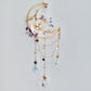 Amethyst Moon Gold Suncatcher