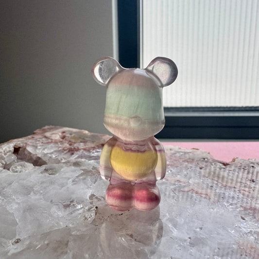 Fluorite Brick Bear No 2