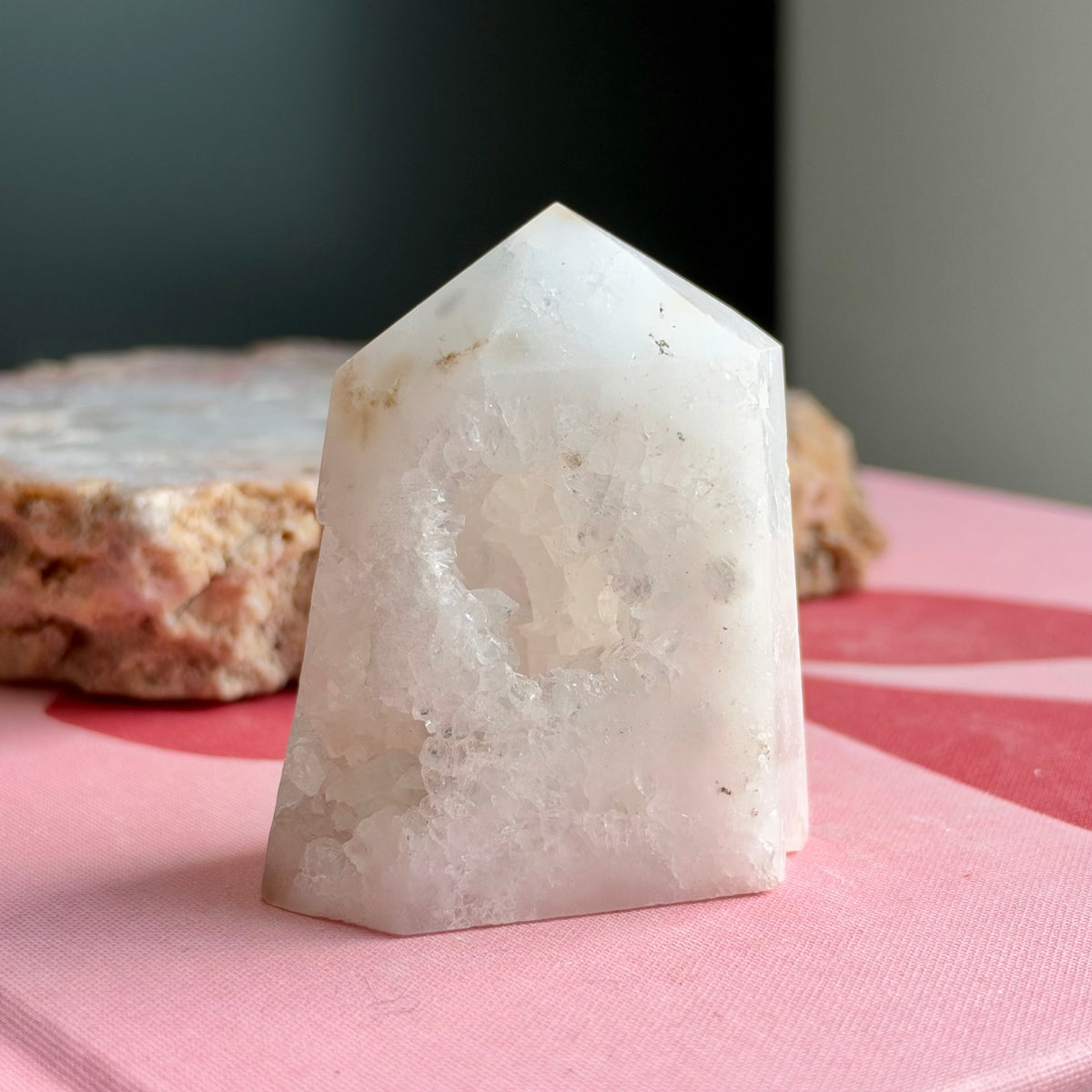Clear Quartz Cluster Tower No 55