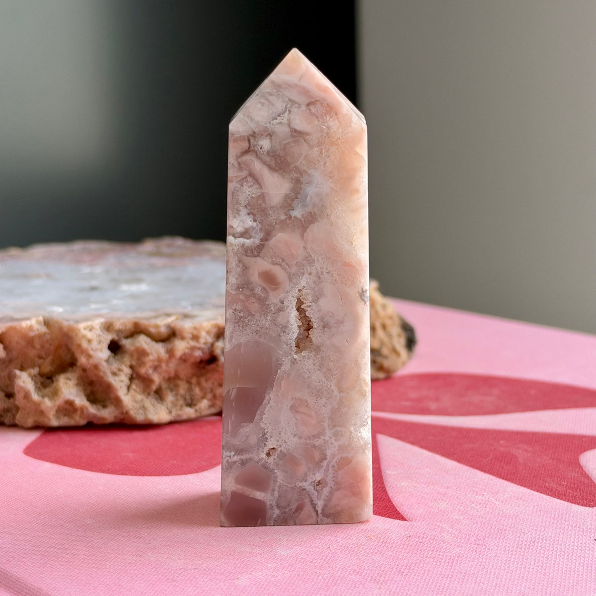Pink Agate Tower No 103