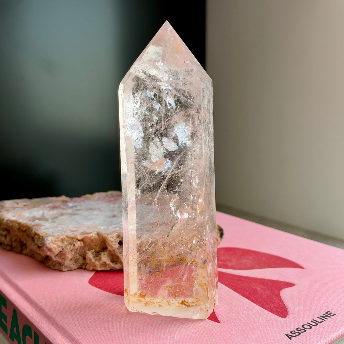 Clear Quartz Tower No 390