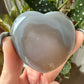 Druzy Agate Heart No 57