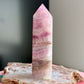 Pink Fluorite Tower No 70