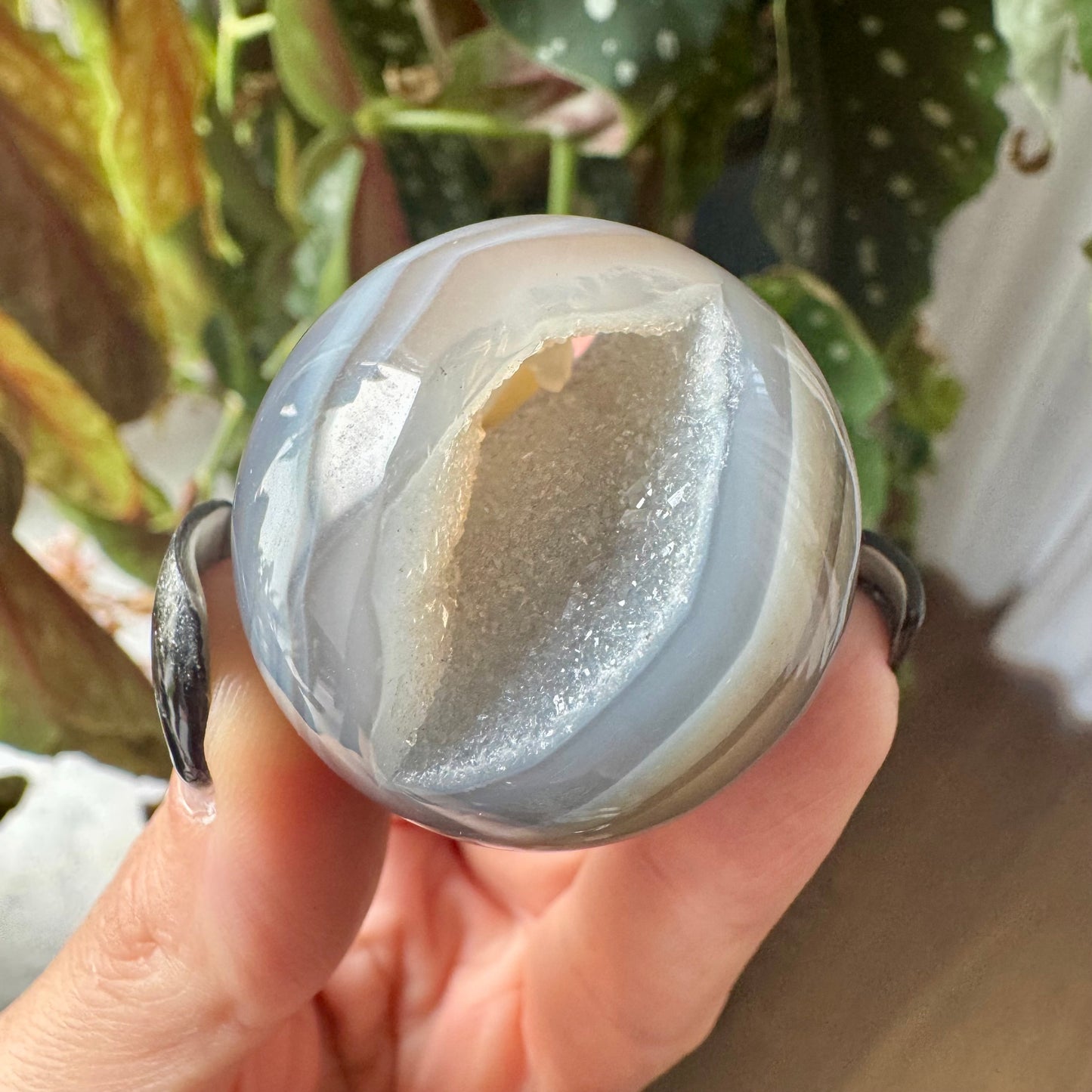 Druzy Agate Sphere No 10