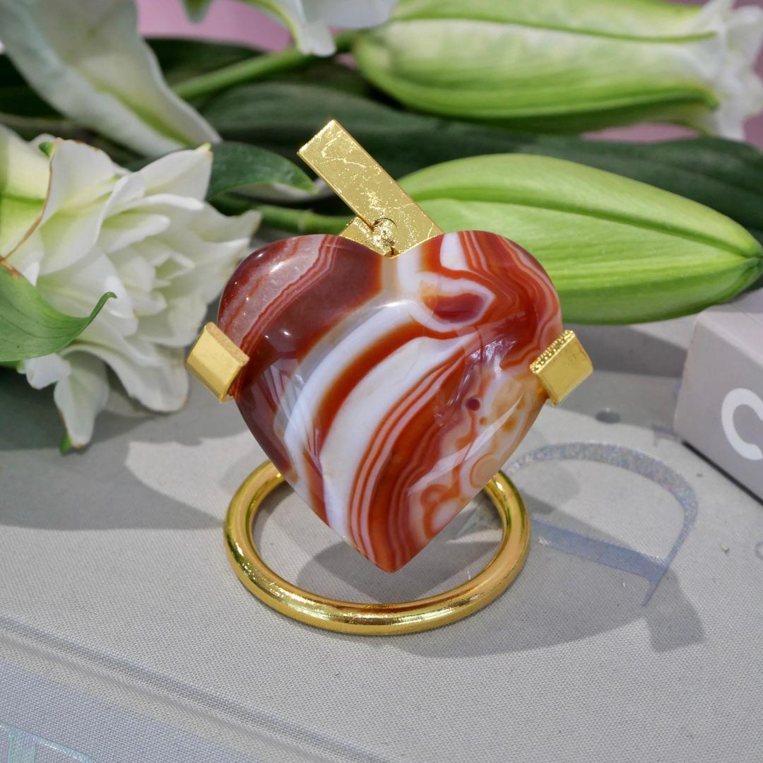 Carnelian Heart No 15