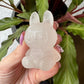 Clear Quartz Sitting Labubu No1