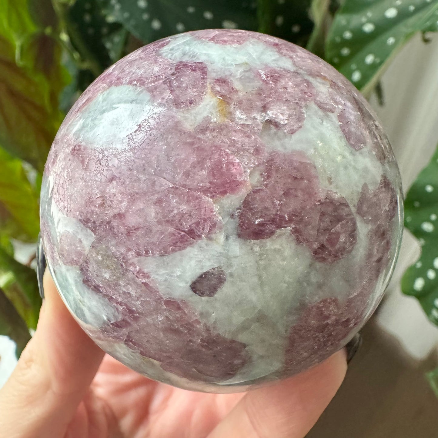 Pink Tourmaline Sphere No 236