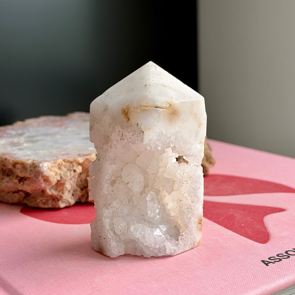 Clear Quartz Cluster Tower No 56