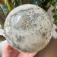 Quartz with Pyrite Sphere No 336