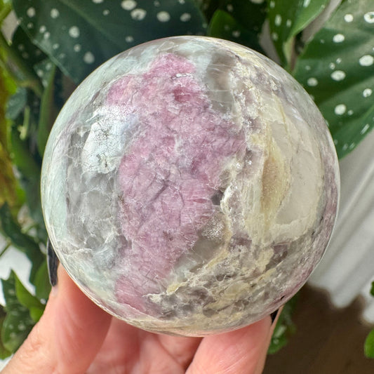 Lepidolite, Pink Tourmaline & Smokey Quartz No 424