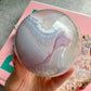 Pink Jelly Agate Sphere No 3