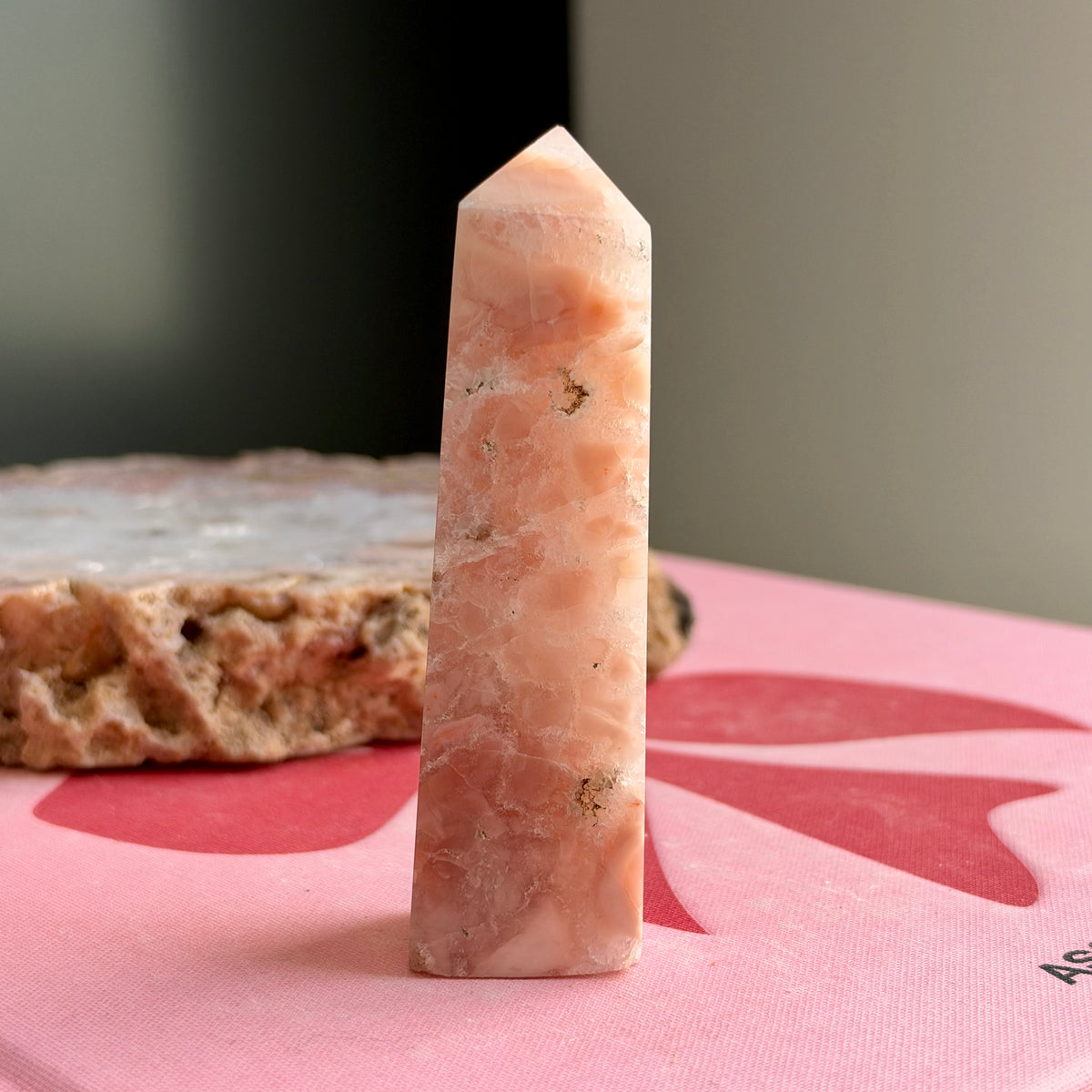 Pink Agate Tower No 98
