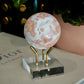 Druzy Pink Agate Sphere No 152