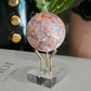 Druzy Pink Agate Sphere No 154