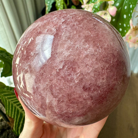 Strawberry Quartz Sphere No 3