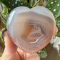 Druzy Agate Heart No 55