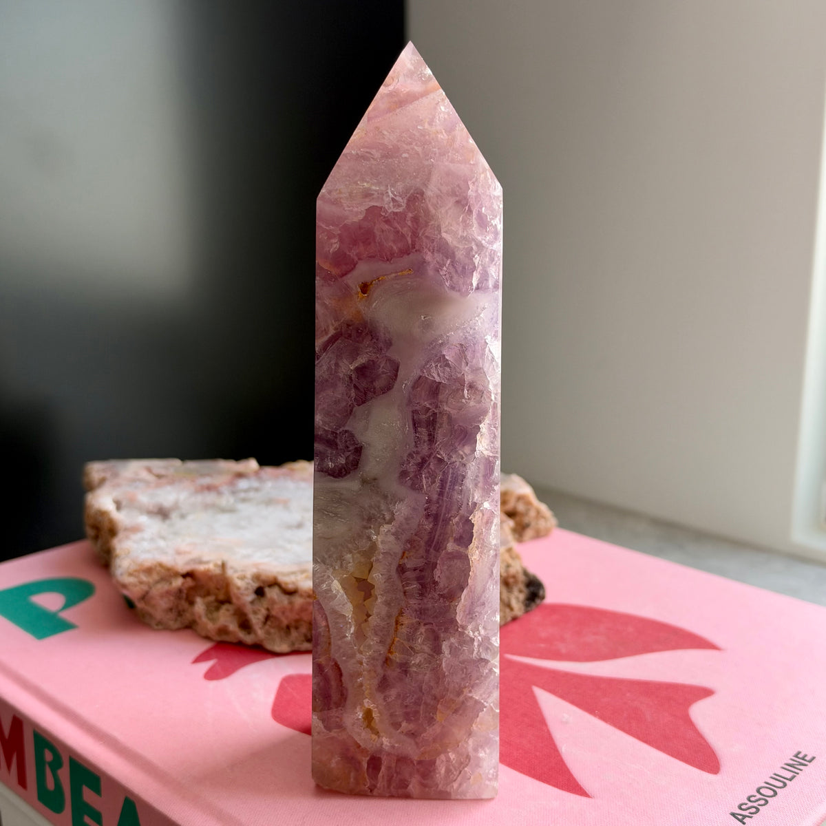 Druzy Fluorite Tower No 88