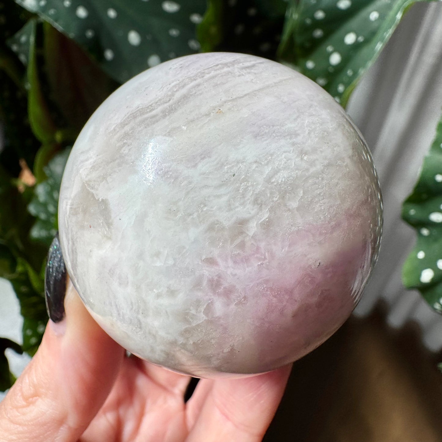 Pink Fluorite Sphere No 211