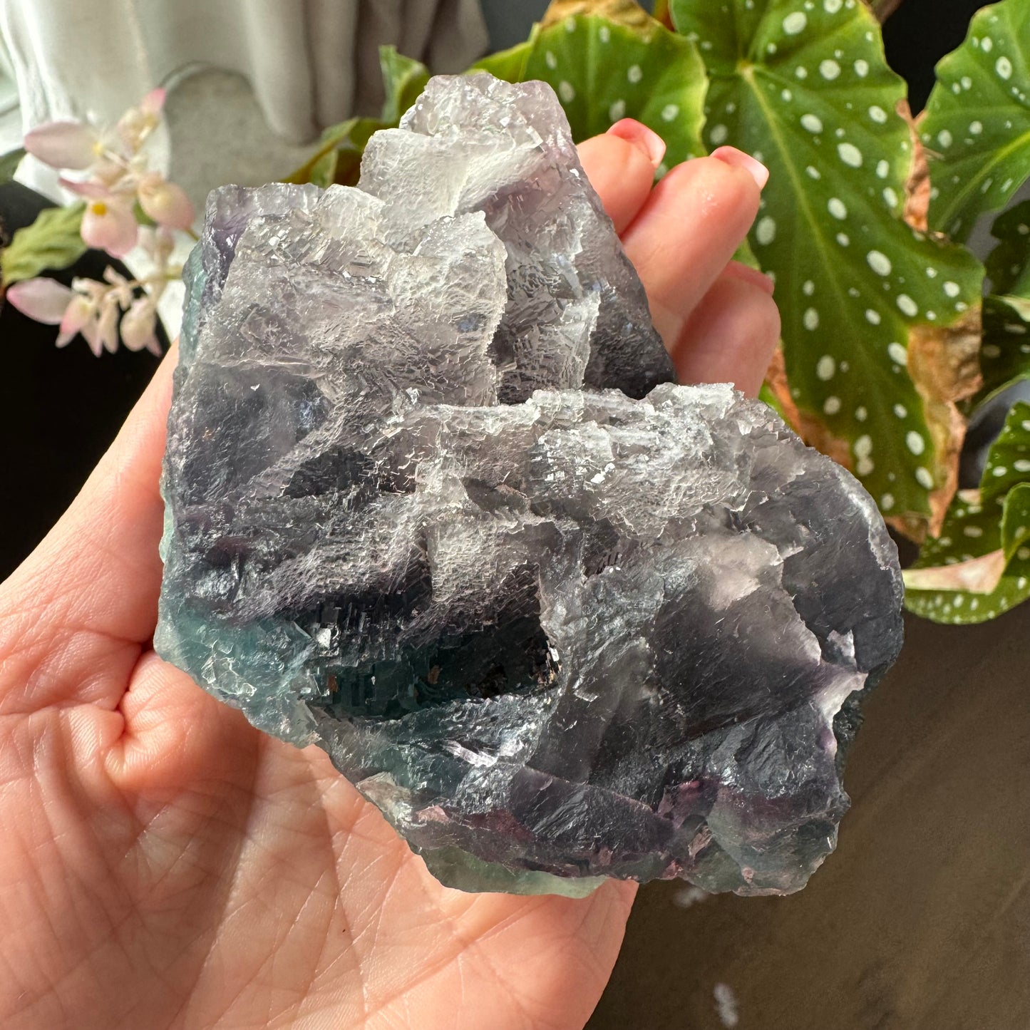 Rainbow Fluorite Raw Specimen No 283