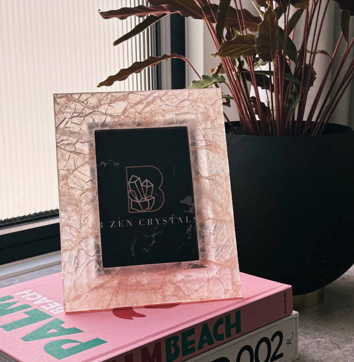 Rose Quartz Picture Frame