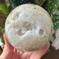 Quartz with Pyrite Sphere No 337
