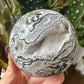 Druzy Moss Agate Sphere No 32