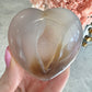 Druzy Agate Heart No 52