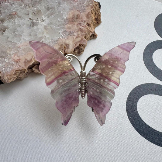 Fluorite Butterfly No 12
