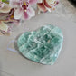 Green Fluorite Heart Bowls - Medium