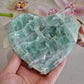 Green Fluorite Heart Bowls - Medium