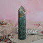 Jade with Pyrite Tower No 20