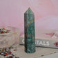 Jade with Pyrite Tower No 20