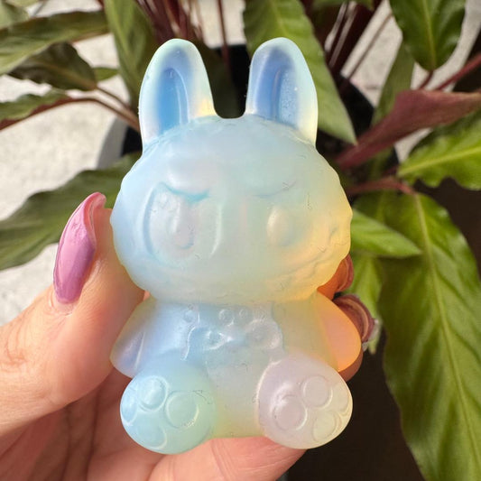 Opalite Sitting Labubu No2