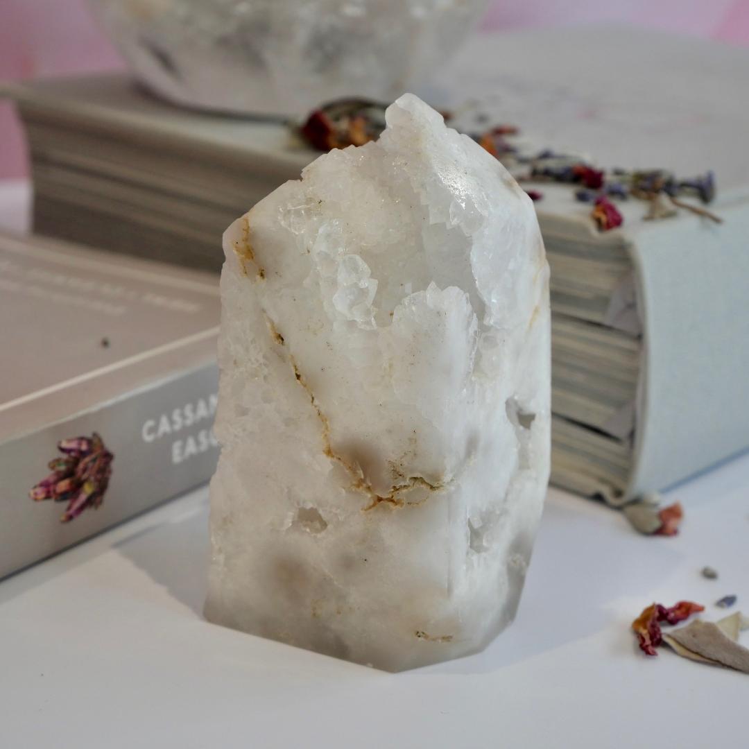 Clear Quartz Cluster Tower No 59