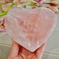 Rose Quartz Heart Bowls