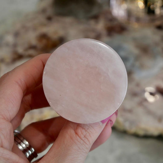 Rose Quartz Mobile Pop Sockets