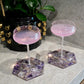 Dream Amethyst Hexagon Set of 4 Coasters