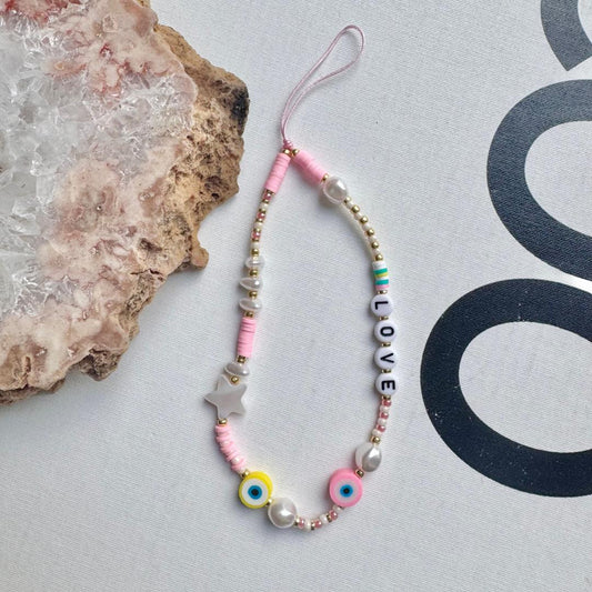 Evil Eye Star Phone Charm