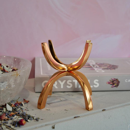 Large Rose Gold Claw Stand