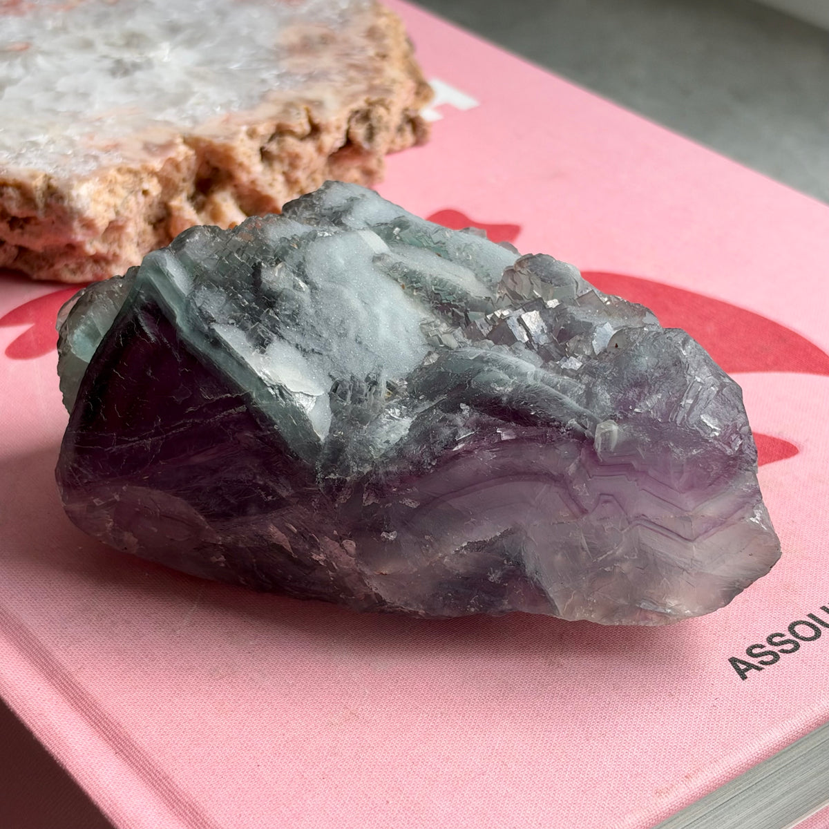Rainbow Fluorite Raw Specimen No 284